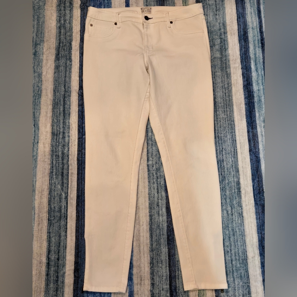 Converse One Star White Skinny Jeans Women's